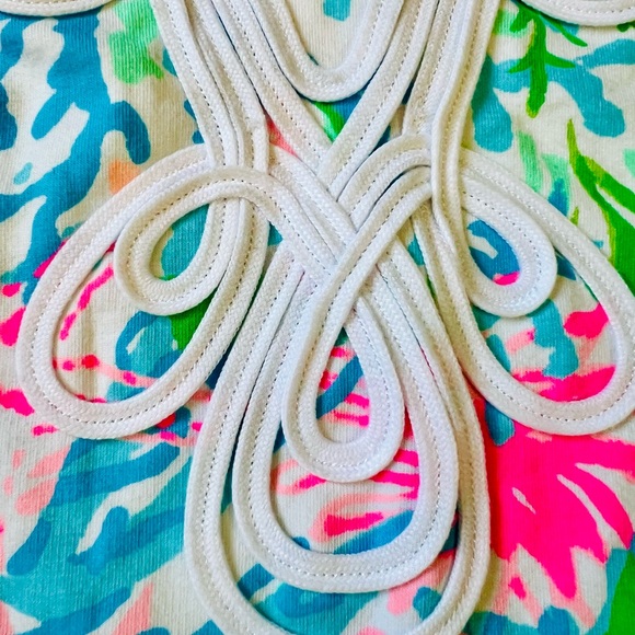 Lilly Pulitzer Dress Starfish Coral - Picture 4 of 5